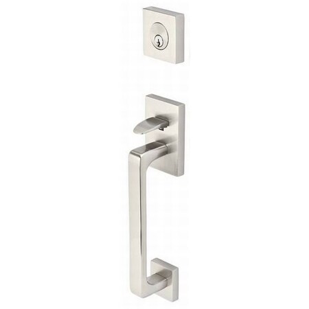 Emtek Satin Nickel Handleset 4830SQUUS15 4830SQUUS15
